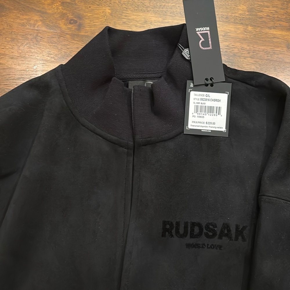 Women’s suede short jacket